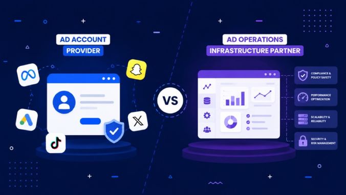 Ad Account Provider vs Ad Operations Infrastructure Partner